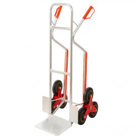 Stairclimber with Skids 3 Star Wheels Aluminium 60/150kg Silver GI380Y