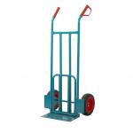 Apollo Heavy Duty Sack Truck Folding Toe Puncture Proof Wheels Steel up to 250kg Teal GI704R
