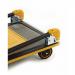 Deluxe Folding Trolley; 740 x 482 x 830; Fixed/Swivel Castors; Steel; 150kg; Yellow/Black/Grey GIK02Y