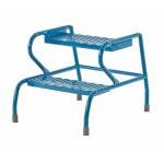 Fort Stable Step 2 Tread Without handrail Mesh Blue GS3002M