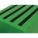 Heavy Duty Polyethylene Industrial Step; 4 Tread with Handrail; Green HPE05Z_Green