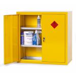 Heavy Duty Hazardous Substance Storage Cupboard 2 Shelves Double DoorYellow HSC05Z