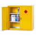 Heavy Duty Hazardous Substance Storage Cupboard; 2 Shelves; Double Door;Yellow HSC05Z