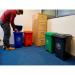 Static Bin; 50L; 30% Recycled Polyethylene; Blue LFB50Z_Blue