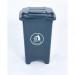 Static Bin; 50L; 30% Recycled Polyethylene; Dark Grey LFB50Z_DGrey