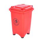 Static Bin 50L 30% Recycled Polyethylene Red/Orange LFB50Z_Red/Orange