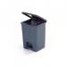 Pedal Bin; Set of 3; 15L; Polypropylene; Grey LPB15Z_Grey
