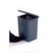 Pedal Bin; Set of 3; 15L; Polypropylene; Grey LPB15Z_Grey