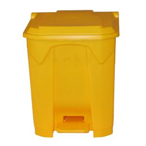 Image of Pedal Bin 30L Polypropylene Yellow LPB30ZYellow