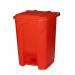 Pedal Bin; 50L; Polypropylene; Red  LPB50Z_Red