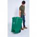 Pedal Bin; 70L; 30% Recycled Polyethylene; Green LPB70Y_Green
