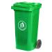 Wheelie Bin; 120L; 30% Recycled Polyethylene; Green LWB120Y_Green