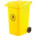 Wheelie Bin; 240L; 100% Virgin Polyethylene; Yellow LWB240Y_Yellow