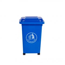 Wheelie Bin 30L 30% Recycled Polyethylene Blue LWB30Y_Blue