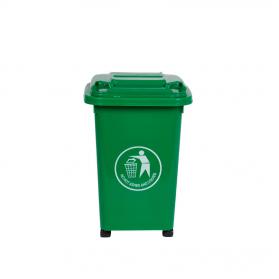 Wheelie Bin 30L 30% Recycled Polyethylene Green LWB30Y_Green