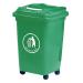 Wheelie Bin; 50L; 30% Recycled Polyethylene; Green LWB50Y_Green