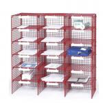 Sort Unit - 6 Compartment Red MRSC06RD