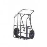 Single Cylinder Truck 400mm with balance wheel, 350mm SOLID PACT803Y