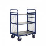 Distribution Trucks - 1100H - 2 Shelf with Sides - 1000x700 PADT301YBL