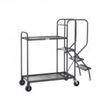 Stepped Picking Trolley, 2 Tier, 3 Step, 800 x 500 Timber PAOP203Y