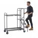 Stepped Picking Trolley, 2 Tier, 3 Step, 800 x 500 Timber PAOP203Y