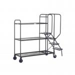 Stepped Picking Trolley, 3 Tier, 4 Step, 1000 x 500 Timber PAOP205Y