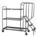 Stepped Picking Trolley, 3 Tier, 4 Step, 1000 x 500 Steel PAOP206Y