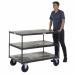 Table Top Shelf Trucks - 3 Shelf - Timber - 1000 x 700  PAST506Y