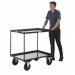 Table Top Shelf Trucks - 2 Shelf - Steel - 1000 x 700  PAST515Y