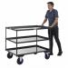 Table Top Shelf Trucks - 3 Shelf - Steel - 1000 x 700  PAST516Y