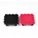 Connect N Roll Dollies 260 x 260 x 65 Swivel Castors Plastic 35kg Black/Red PD502Y
