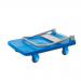 Proplaz Super Silent Platform Trolley; Super Silent Castors; Steel/Plastic; 300kg; Blue/Grey PPS71Y