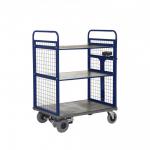 Apollo Powered Distribution Truck - 1100H - 2 Shelf with Sides - 1000 x 700 PWDT301YBL