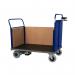 Powered Platform Truck - Steel End with Timber Side & Opp End - Small PWPT413YBL