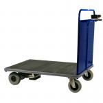 Powered Platform Truck - Single Steel End - Large PWPT421YBL