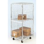 Demountable Roll Container 4 Security Sides (50 x 50mm Mesh) Internal Height mm: 1640 500kg Silver RB1835