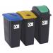 Set of 3 Recycling Bins - 65 Litres RCY365Z