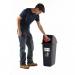 Pedal Bin; Set of 3; 60L; Plastic; Dark Grey RCY63Z