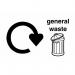 Pedal Bin; Set of 3; 60L; Plastic; Dark Grey RCY63Z