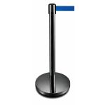 Obex Barriers Stainless Steel Blue Belt Post RPLB5B