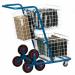 Post Distribution Stairclimber with Rear Pannier Basket; Blue SC983Y&PB800Z