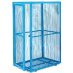 Security Cage 1630 x 700 x 1000 Single Door 500kg Blue SCB06Z