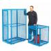 Security Cage; 1630 x 700 x 1000; Single Door; 500kg; Blue SCB06Z