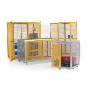 Shelf for Security Cage 30 x 680 x 680 Yellow SCS003