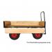 LOOPED HANDLE TURNTABLE TRUCK - 1500 x 700mm Platform - 200mm Deep Hinged Sides- 400mm Pneumatic Wheels STUT1094QPR
