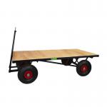 HD TURNTABLE TRUCK - 1500 x 750mm Platform - Flat Deck - 355mm Cushion Wheels STUT1111PCR