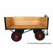 HD TURNTABLE TRUCK - 1500 x 750mm Platform - Slide in 2x200mm =400mm Deep Sides - 355mm Cushion Wheels STUT1113PCR