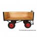 HD TURNTABLE TRUCK - 1800 x 900mm Platform - Slide in 2x200mm =400mm Deep Sides - 400mm Pneumatic Wheels STUT1123QPR
