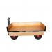 HD TURNTABLE TRUCK - 1800 x 900mm Platform - 200mm Deep Hinged Sides - 355mm Cushion Wheels STUT1124PCR