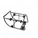 MOBILE DRUM CRADLE STAND - 2x75mm Wheels, 2x50mm Swivel Castors - - With 75mm Rollers STUT1246